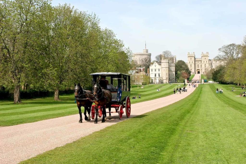 Beautiful Windsor 2 Bed, Perfect Location, 5 Mins Walk To Centre, Free Parking, Legoland, Ascot Daire Dış mekan fotoğraf